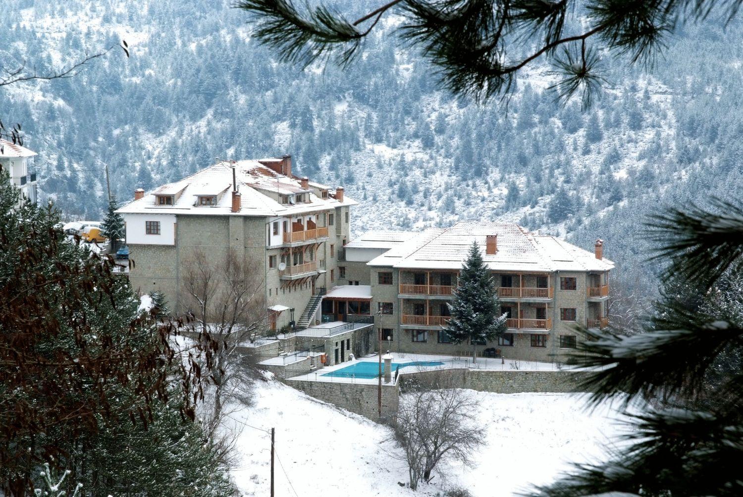 Hotel Victoria Metsovo Buitenkant foto